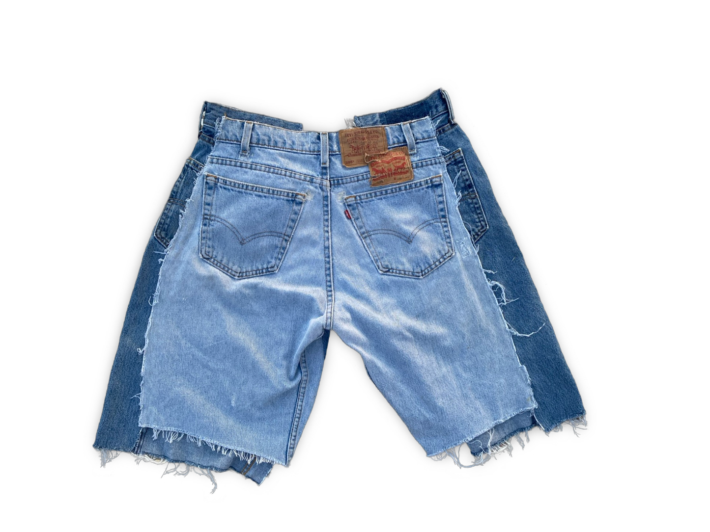 Double Denim Levi's Jorts