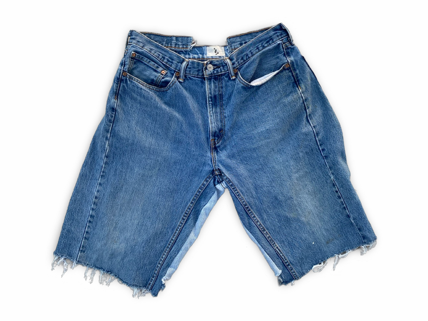 Double Denim Levi's Jorts
