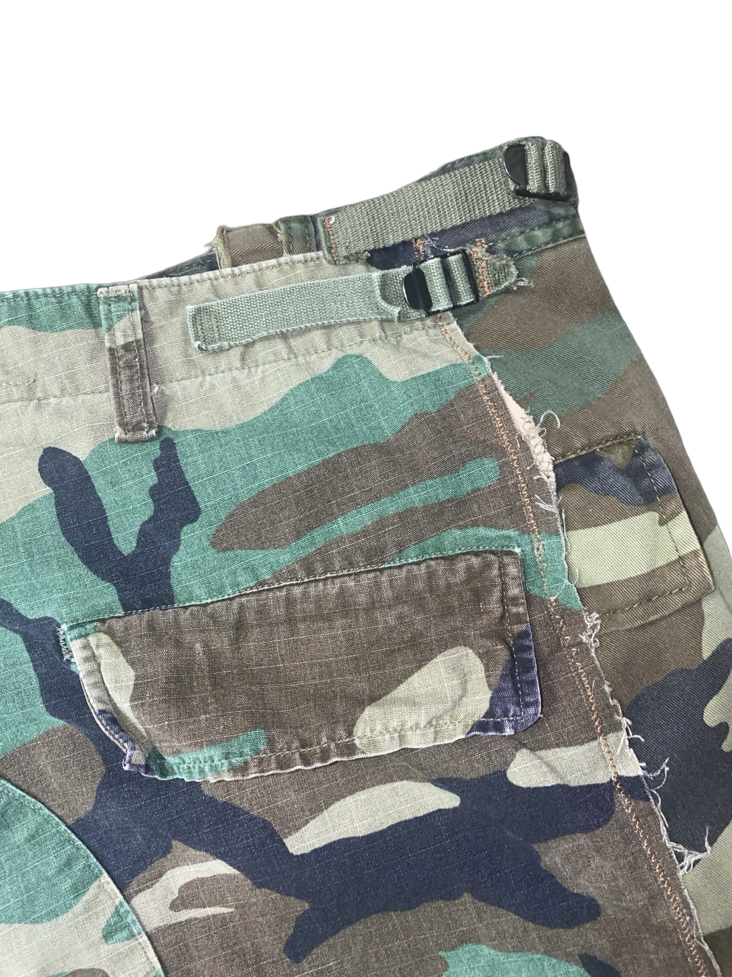 Double Camo Cargo Shorts