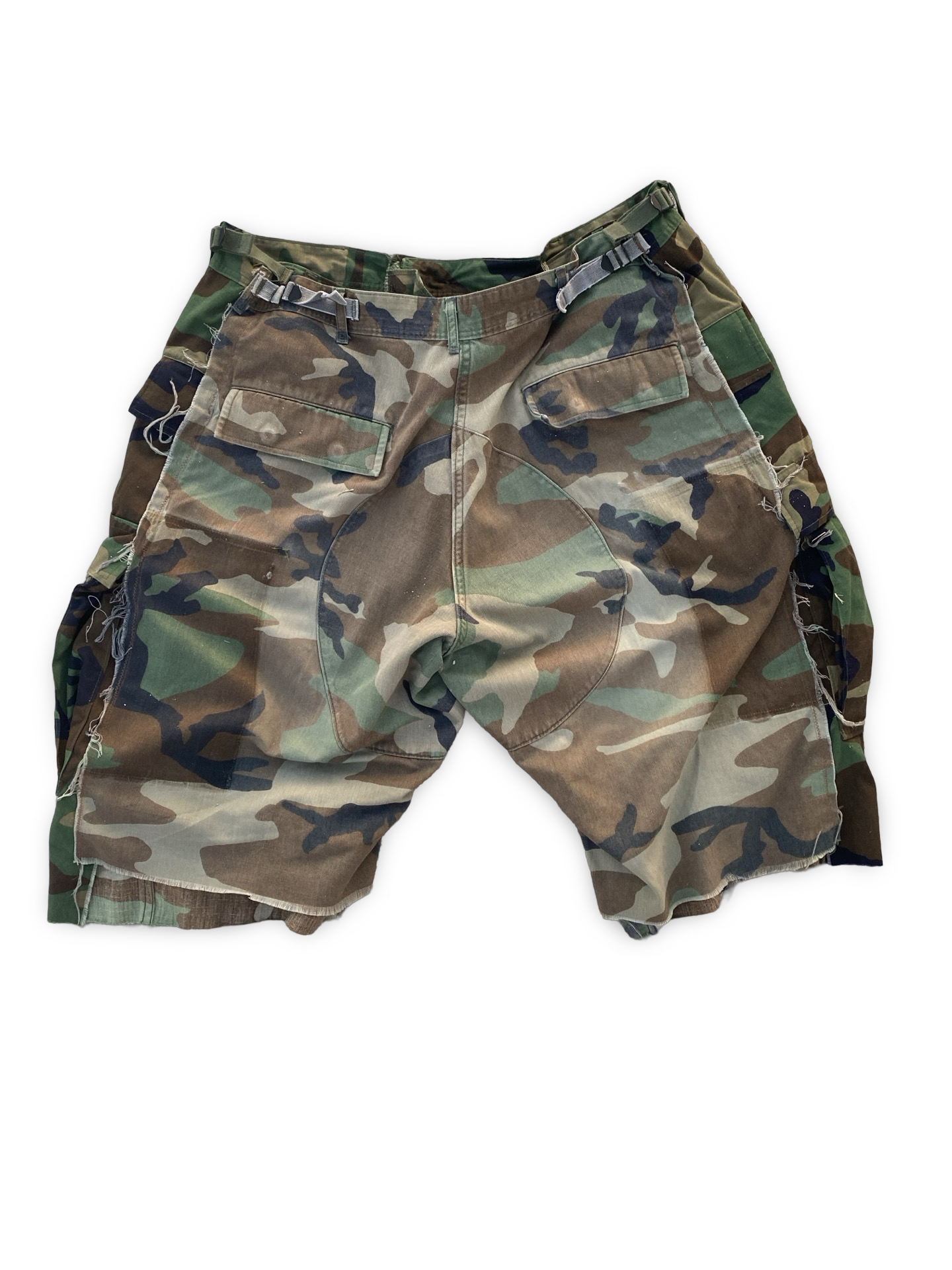 Double Camo Cargo Shorts